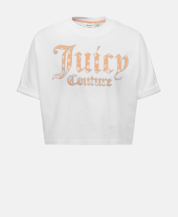 Футболка Juicy Couture, белый 
Футболка Juicy Couture, белый