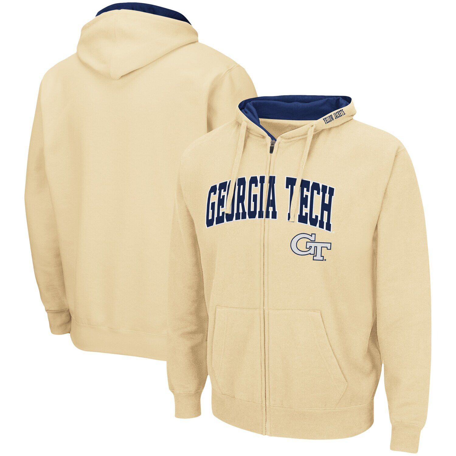Мужская толстовка с молнией во всю длину Gold Georgia Tech Yellow Jackets Arch & Logo 3.0 Colosseum
Мужская толстовка с молнией во всю длину Gold Georgia Tech Yellow Jackets Arch & Logo 3.0 Colosseum