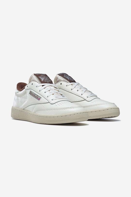 Кроссовки C 85 Vintage кожаные Reebok Classic, белый 
Кроссовки C 85 Vintage кожаные Reebok Classic, белый