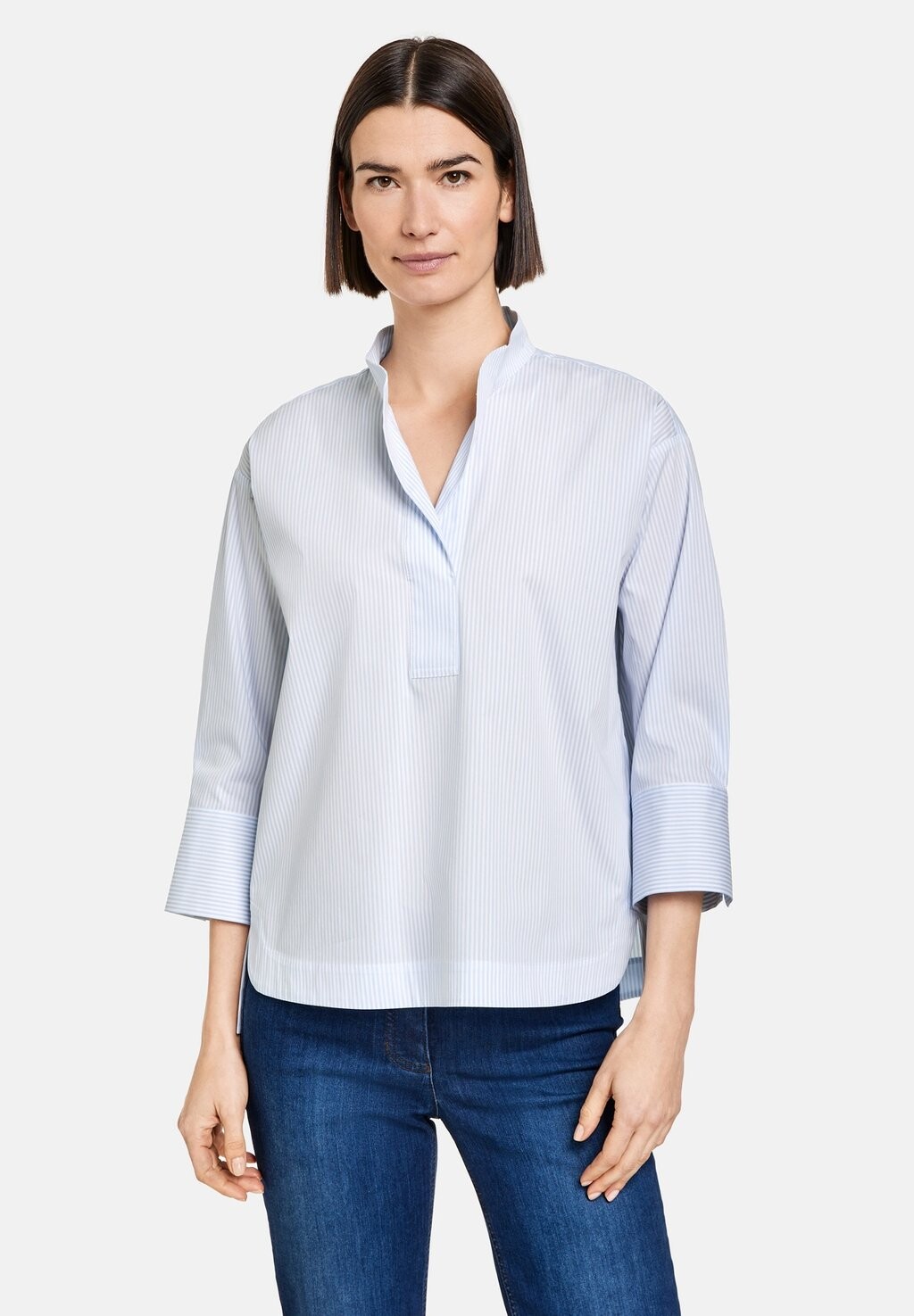 Блузка 3/4 ARM MIT AUFSPRINGENDER FALTE Gerry Weber, цвет blau ecru weiss streifen
Блузка 3/4 ARM MIT AUFSPRINGENDER FALTE Gerry Weber, цвет blau ecru weiss streifen