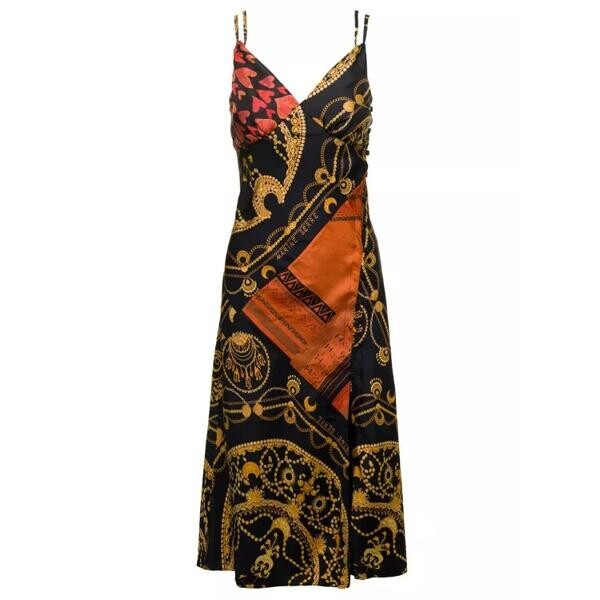 Платье midi multicolor dress with double straps and ornam Marine Serre, черный
Платье midi multicolor dress with double straps and ornam Marine Serre, черный