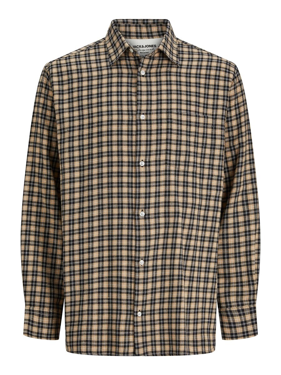 Рубашка JACK & JONES Regular fit Button Up BLICHER, цвет Light brown/Dark brown
Рубашка JACK & JONES Regular fit Button Up BLICHER, цвет Light brown/Dark brown
