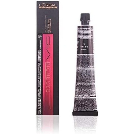 Полуперманентная краска для волос Loreal Dia Richesse 6 темно-русый 50 мл, L'Oreal
Полуперманентная краска для волос Loreal Dia Richesse 6 темно-русый 50 мл, L'Oreal