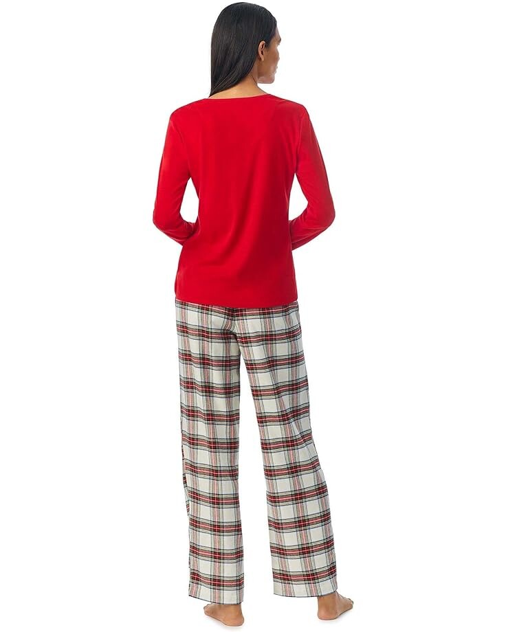 Пижамный комплект LAUREN Ralph Lauren Long Sleeve Knit Top Long Pants PJ Set, цвет Cream Plaid
Пижамный комплект LAUREN Ralph Lauren Long Sleeve Knit Top Long Pants PJ Set, цвет Cream Plaid