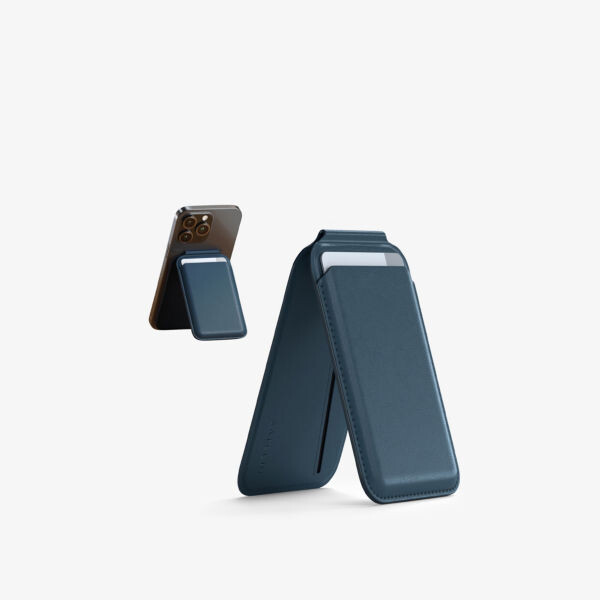 Магнитная подставка-кошелек для iPhone Satechi из веганской кожи The Tech Bar, синий
Магнитная подставка-кошелек для iPhone Satechi из веганской кожи The Tech Bar, синий