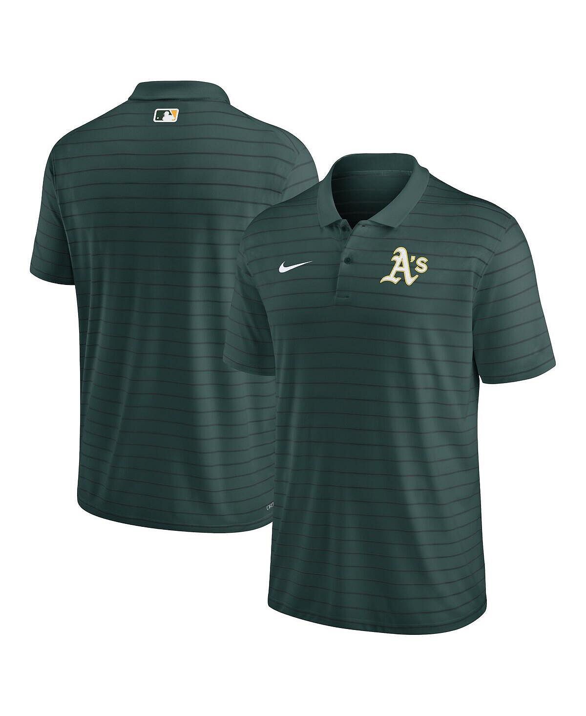 Мужская зеленая рубашка-поло в полоску Oakland Athletics Authentic Collection Victory Performance Nike
Мужская зеленая рубашка-поло в полоску Oakland Athletics Authentic Collection Victory Performance Nike