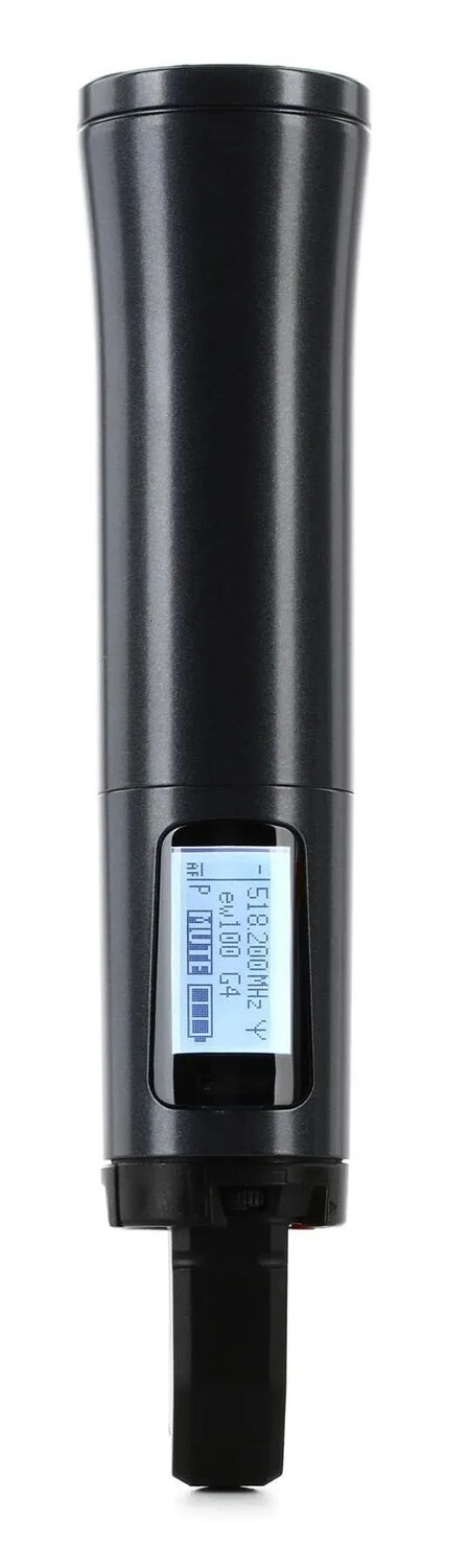 Беспроводной ручной микрофон-передатчик Sennheiser SKM 100 G4-S с выключателем звука — диапазон A
Беспроводной ручной микрофон-передатчик Sennheiser SKM 100 G4-S с выключателем звука — диапазон A