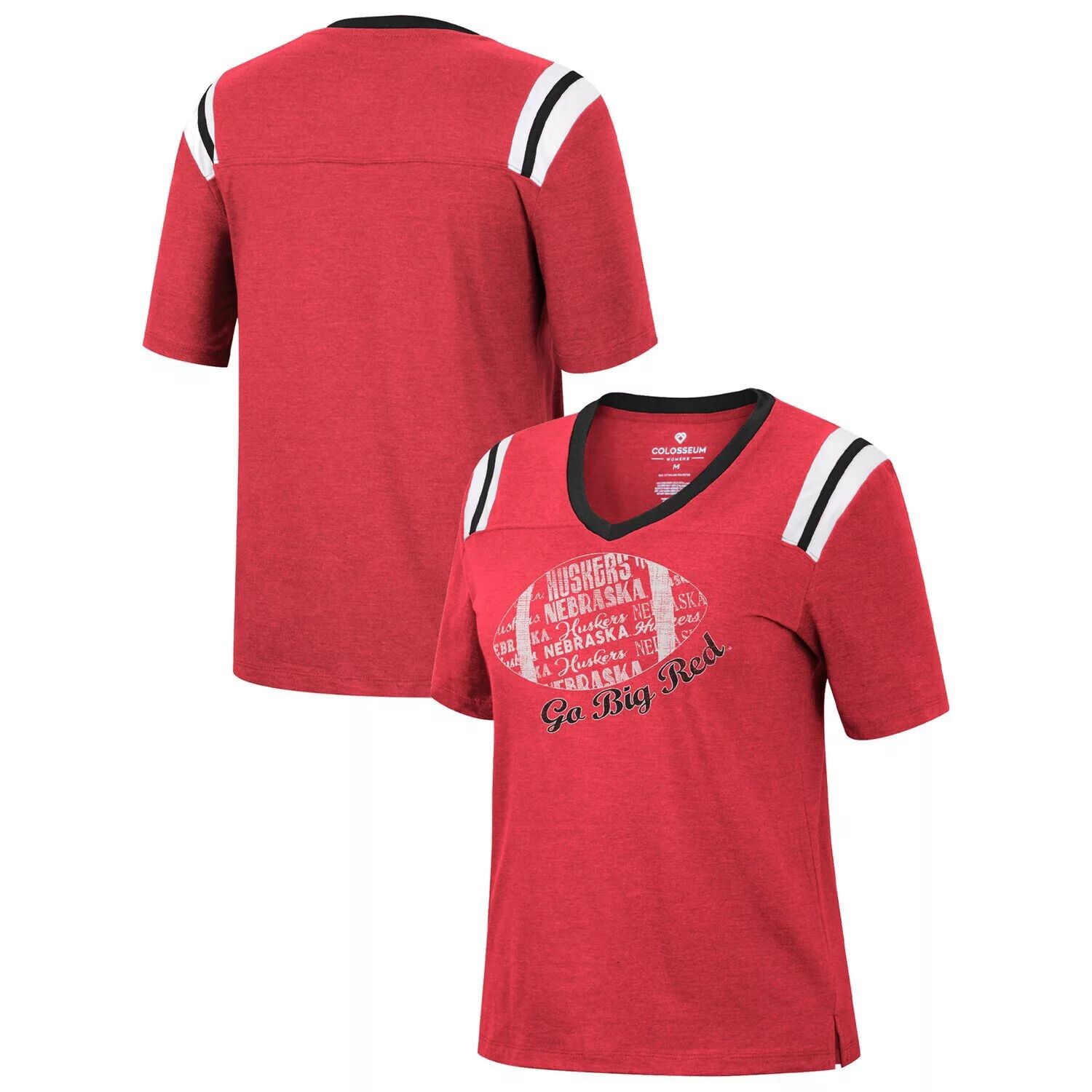 Женская футболка Colosseum Heathered Scarlet Nebraska Huskers 15 Min Early Football с v-образным вырезом Colosseum
Женская футболка Colosseum Heathered Scarlet Nebraska Huskers 15 Min Early Football с v-образным вырезом Colosseum
