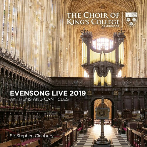 CD диск Choir of King's College Cambridge: Evensong Live 2019 - Anthems And Canticles
CD диск Choir of King's College Cambridge: Evensong Live 2019 - Anthems And Canticles