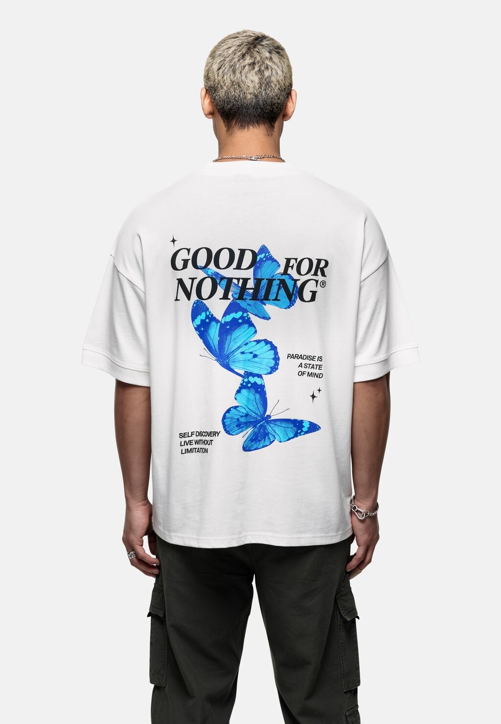 футболка с принтом Футболка с принтом на спине «бабочка» оверсайз Good For Nothing, цвет off-white
футболка с принтом Футболка с принтом на спине «бабочка» оверсайз Good For Nothing, цвет off-white