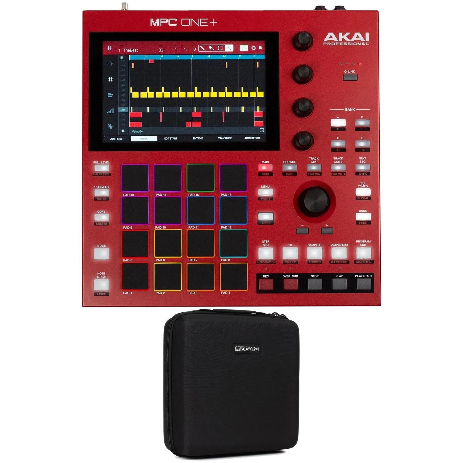 Автономный семплер и секвенсор Akai Professional MPC One Plus с футляром для переноски Magma
Автономный семплер и секвенсор Akai Professional MPC One Plus с футляром для переноски Magma