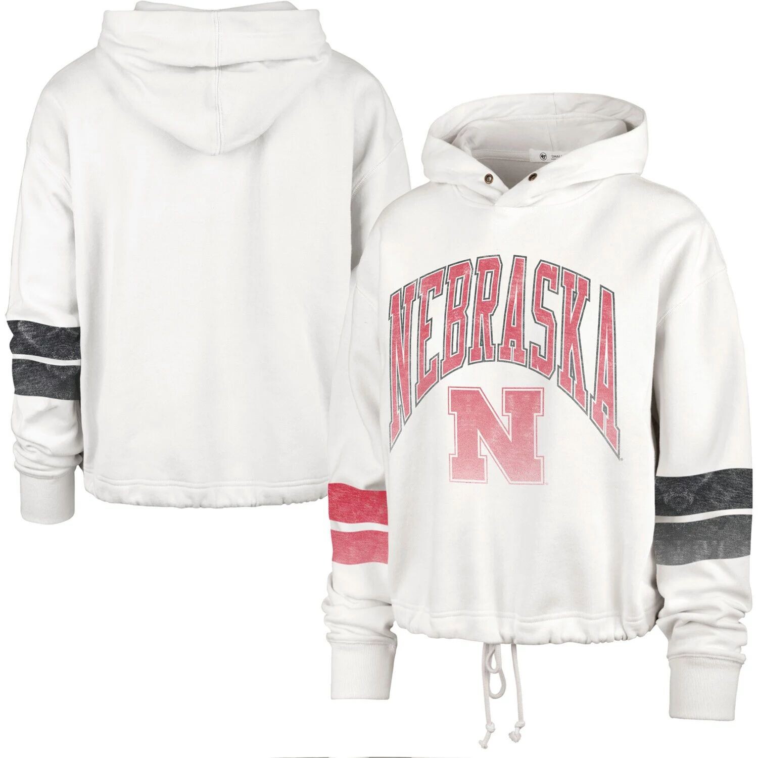 Женский регулируемый укороченный пуловер с капюшоном кремового цвета Nebraska Huskers Harper '47, Бежевый
Женский регулируемый укороченный пуловер с капюшоном кремового цвета Nebraska Huskers Harper '47, Бежевый