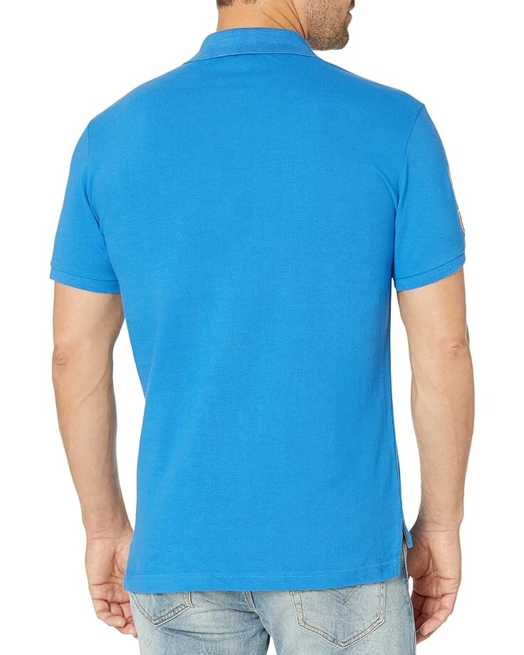 Поло U.S. POLO ASSN. Slim Fit Big Horse Polo with Stripe Collar, цвет Super Sonic Blue
Поло U.S. POLO ASSN. Slim Fit Big Horse Polo with Stripe Collar, цвет Super Sonic Blue