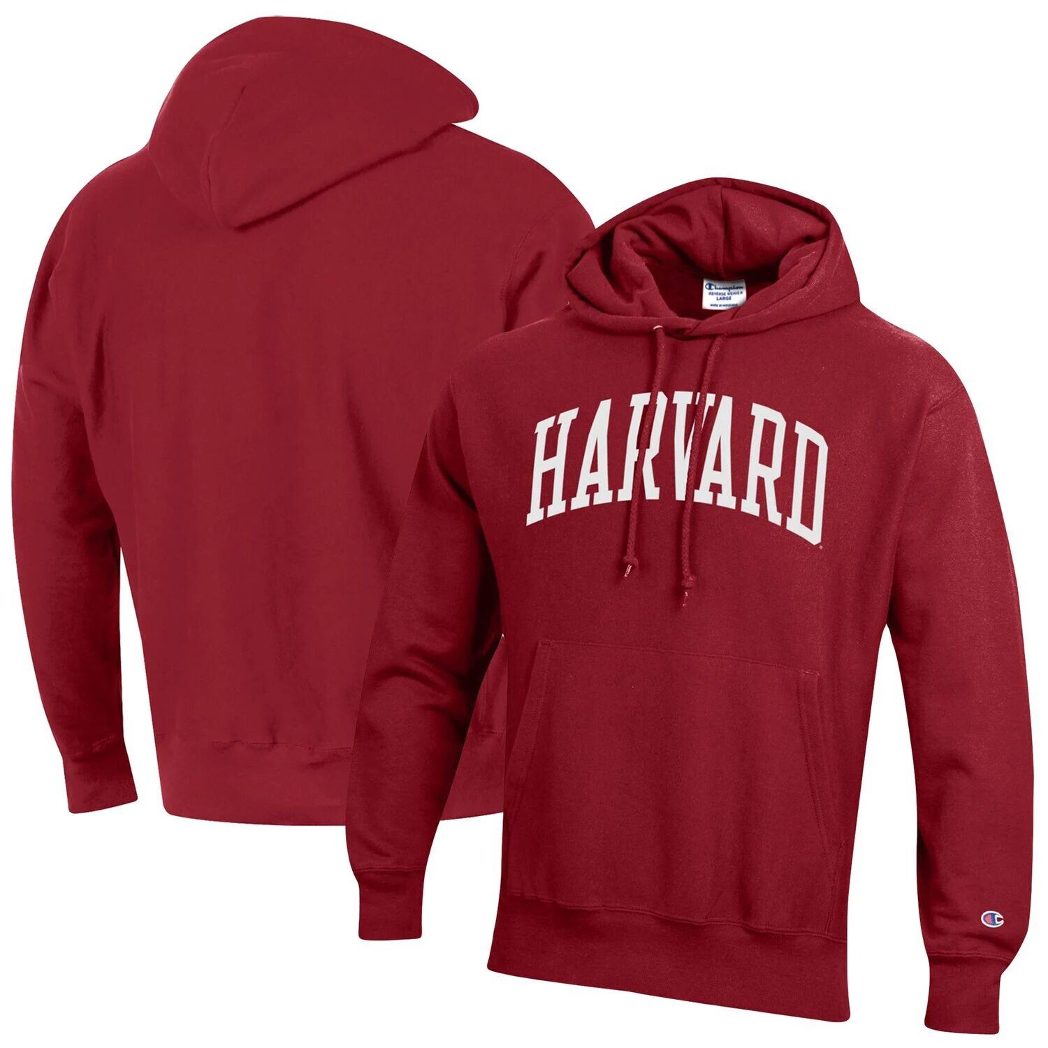 Мужской пуловер с капюшоном Crimson Harvard Crimson Team Arch обратного переплетения Champion
Мужской пуловер с капюшоном Crimson Harvard Crimson Team Arch обратного переплетения Champion