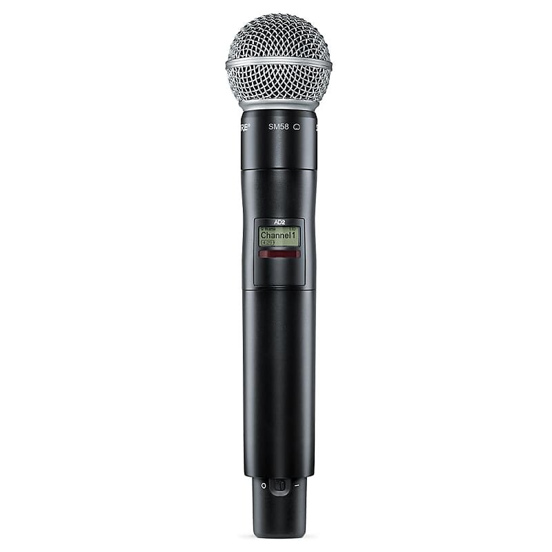 Микрофон Shure Shure AD2SM58 Axient Digital Handheld Transmitter (G57 Band/470-616 MHz)
Микрофон Shure Shure AD2SM58 Axient Digital Handheld Transmitter (G57 Band/470-616 MHz)