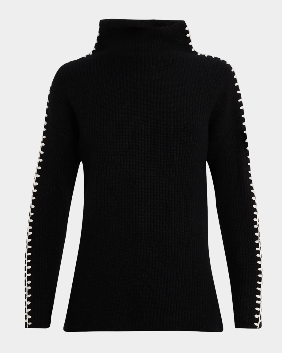 Свитер с высоким воротником и контрастной отделкой Alia Elie Tahari, цвет Noir With White Whipstitch
Свитер с высоким воротником и контрастной отделкой Alia Elie Tahari, цвет Noir With White Whipstitch