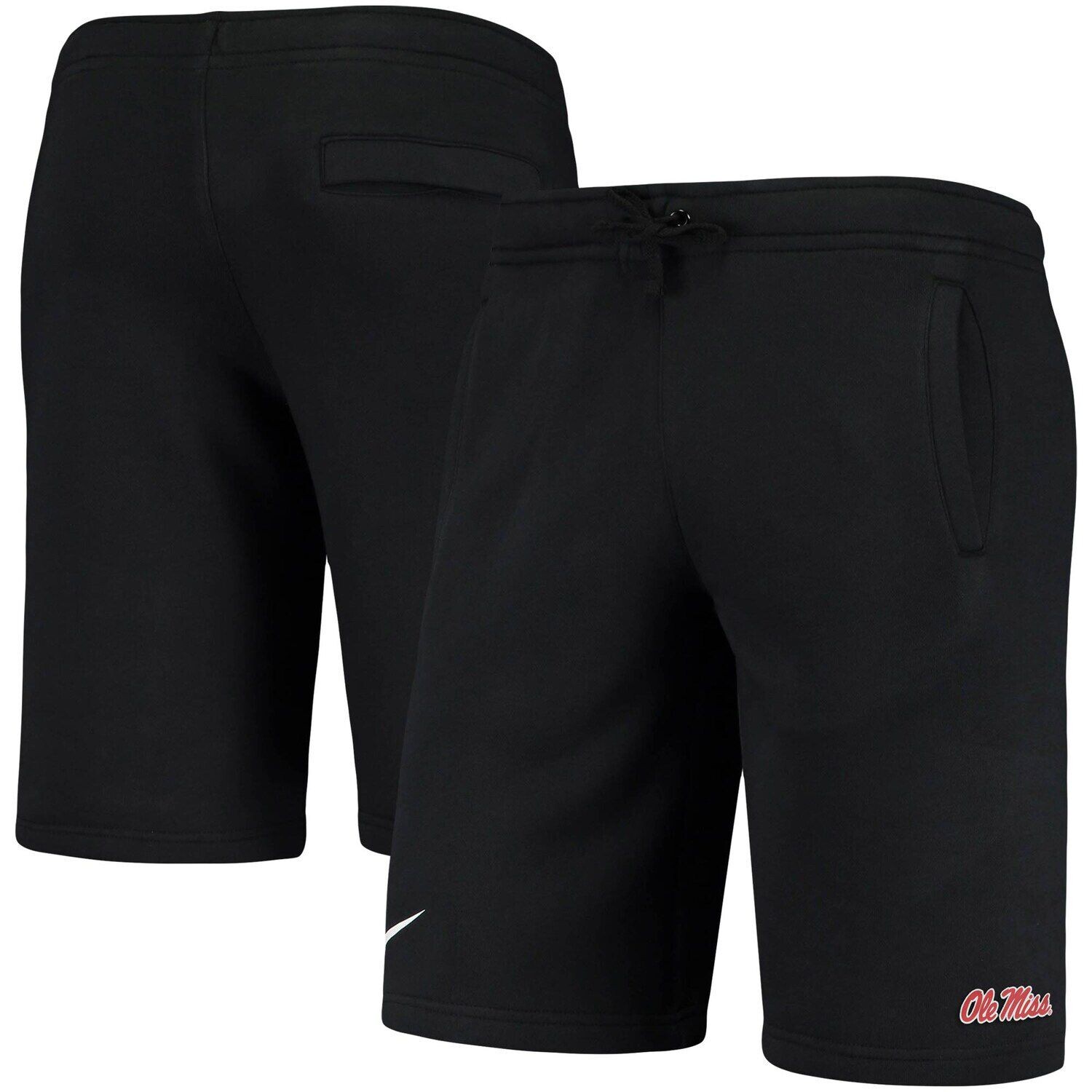 Мужские черные флисовые шорты с логотипом Ole Miss Rebels College Primary Club Nike
Мужские черные флисовые шорты с логотипом Ole Miss Rebels College Primary Club Nike