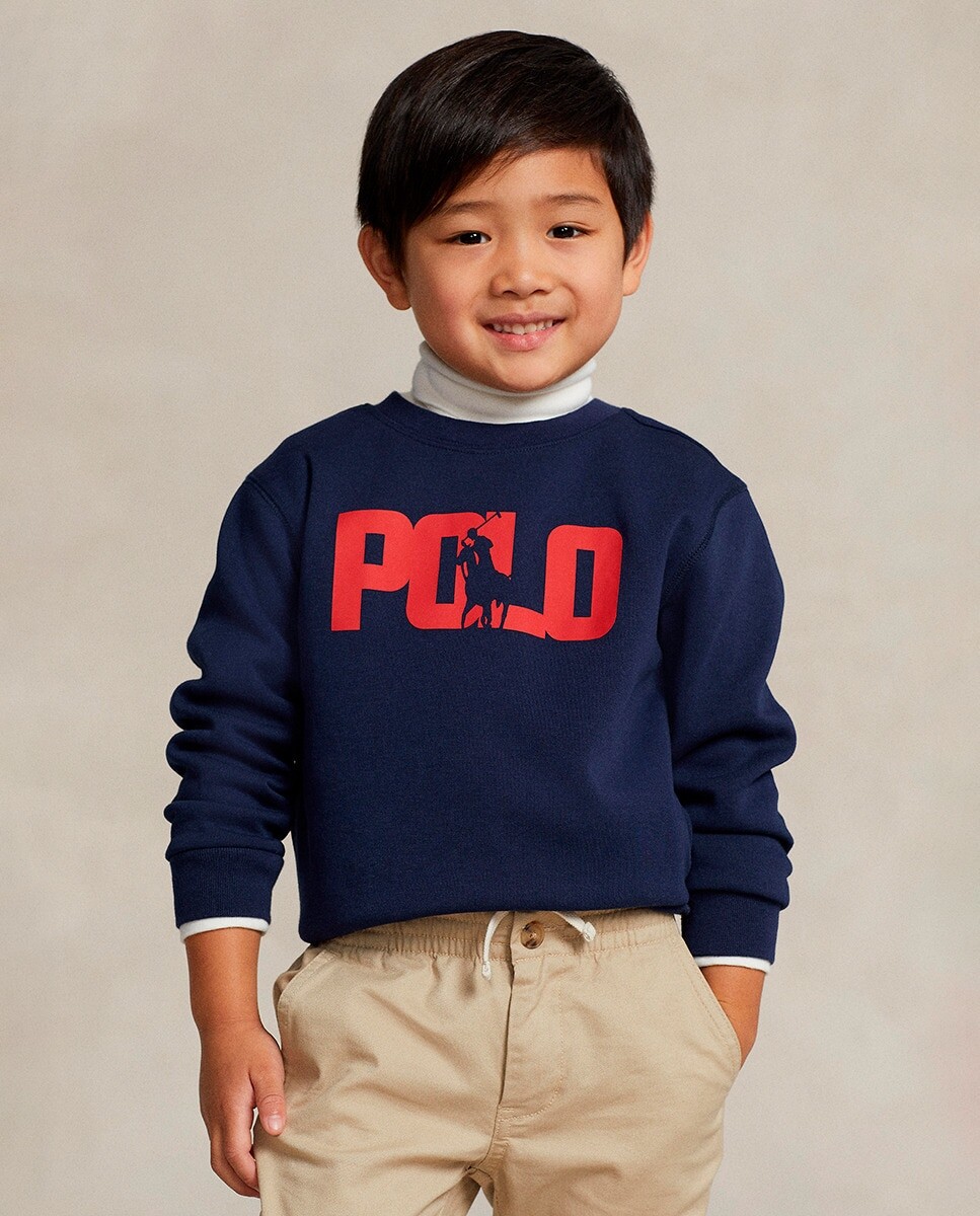 Хлопковая толстовка для мальчика темно-синего цвета Polo Ralph Lauren, темно-синий
Хлопковая толстовка для мальчика темно-синего цвета Polo Ralph Lauren, темно-синий