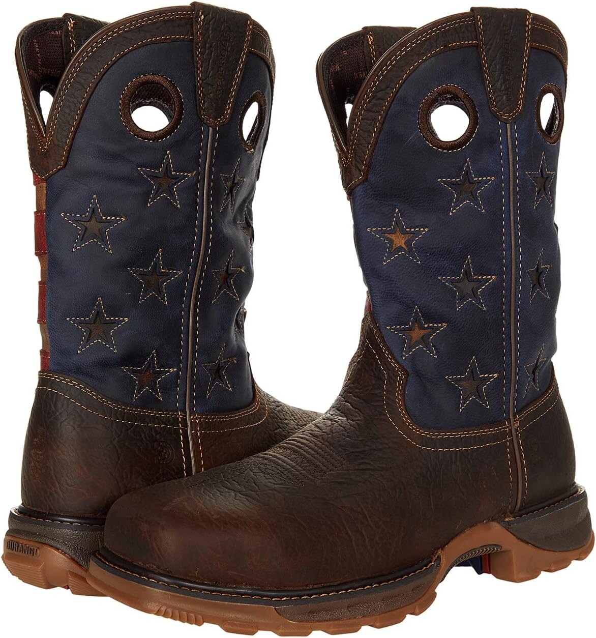 Ковбойские сапоги Maverick XP 11" Comp Toe Waterproof Durango, цвет Dark Brown/Vintage Flag
Ковбойские сапоги Maverick XP 11" Comp Toe Waterproof Durango, цвет Dark Brown/Vintage Flag