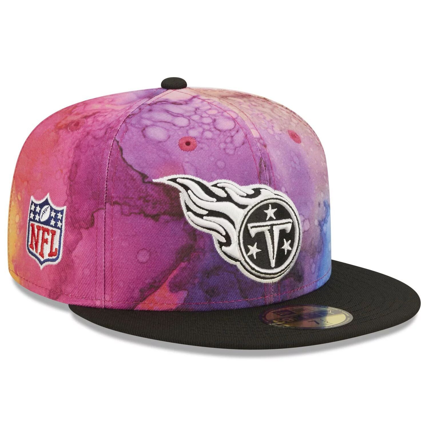 Мужская облегающая шляпа New Era розового/черного цвета Tennessee Titans 2022 NFL Crucial Catch 59FIFTY
Мужская облегающая шляпа New Era розового/черного цвета Tennessee Titans 2022 NFL Crucial Catch 59FIFTY