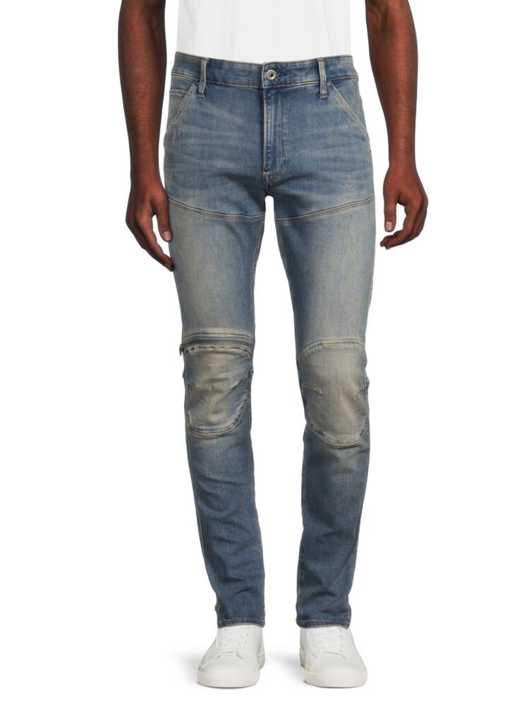 Джинсы скинни со средней посадкой и потертостями G-Star Raw, цвет Light Vintage Wash
Джинсы скинни со средней посадкой и потертостями G-Star Raw, цвет Light Vintage Wash