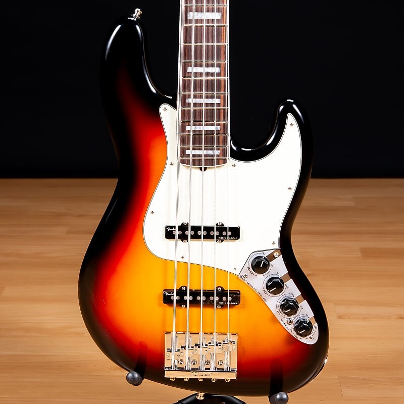 Электрогитара Fender American Ultra Jazz Bass V - Rosewood, Ultraburst SN US23071907
Электрогитара Fender American Ultra Jazz Bass V - Rosewood, Ultraburst SN US23071907
