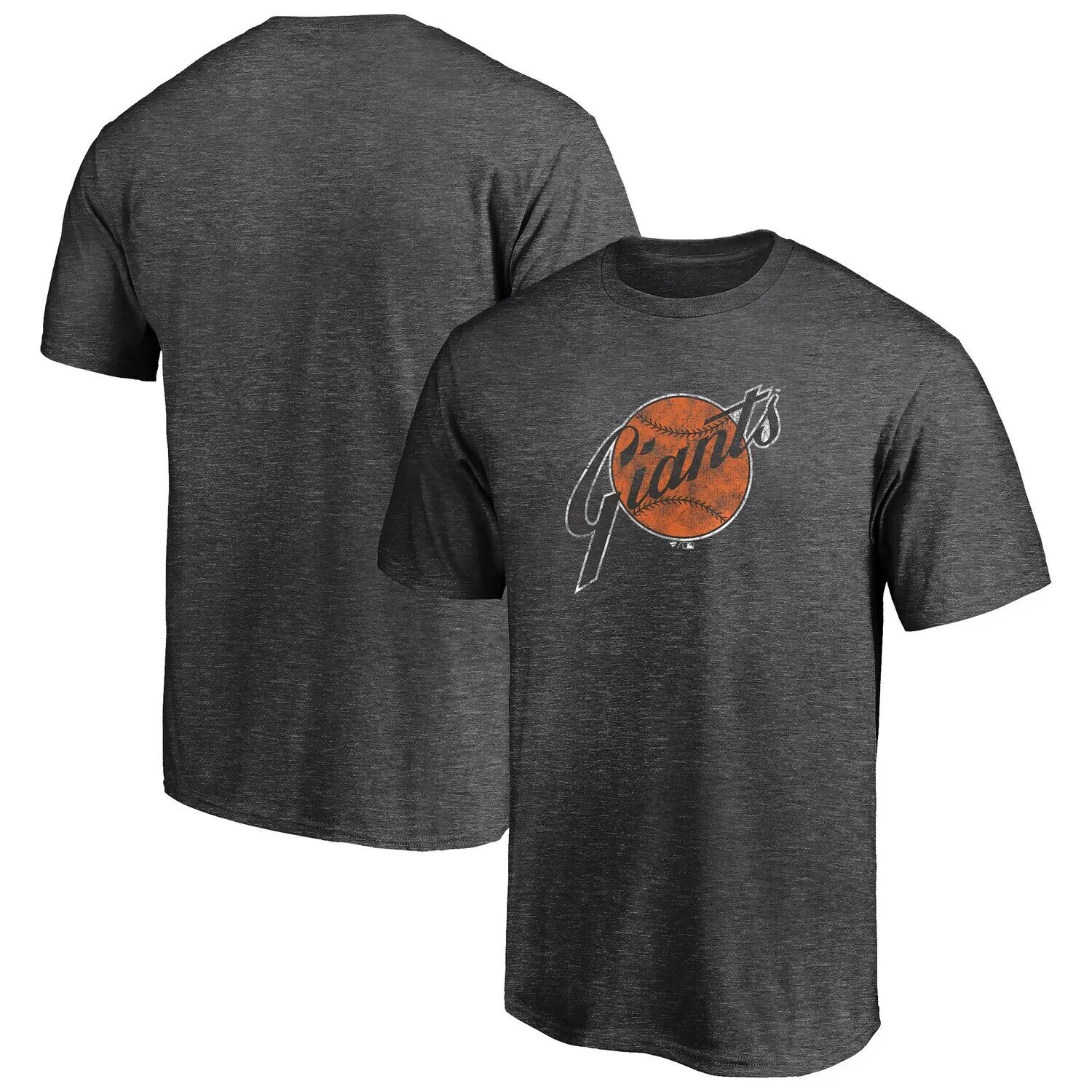 Мужская темно-серая футболка San Francisco Giants True Classics с логотипом Throwback Tri-Blend Fanatics
Мужская темно-серая футболка San Francisco Giants True Classics с логотипом Throwback Tri-Blend Fanatics