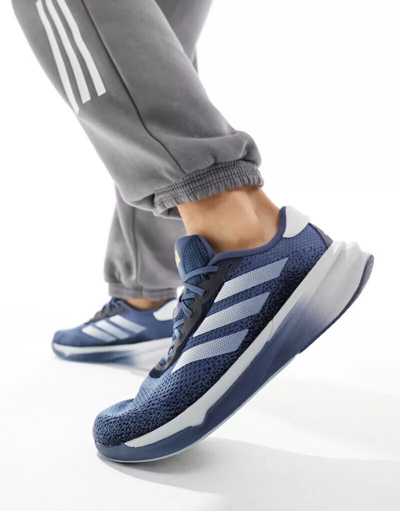 Темно-синие и серебристые кроссовки adidas Running Supernova Stride adidas performance
Темно-синие и серебристые кроссовки adidas Running Supernova Stride adidas performance