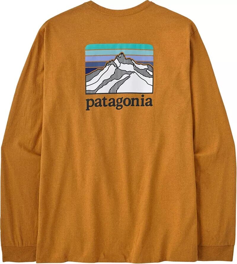 Мужская футболка Patagonia Line с логотипом Ridge Responsbilit с длинными рукавами
Мужская футболка Patagonia Line с логотипом Ridge Responsbilit с длинными рукавами