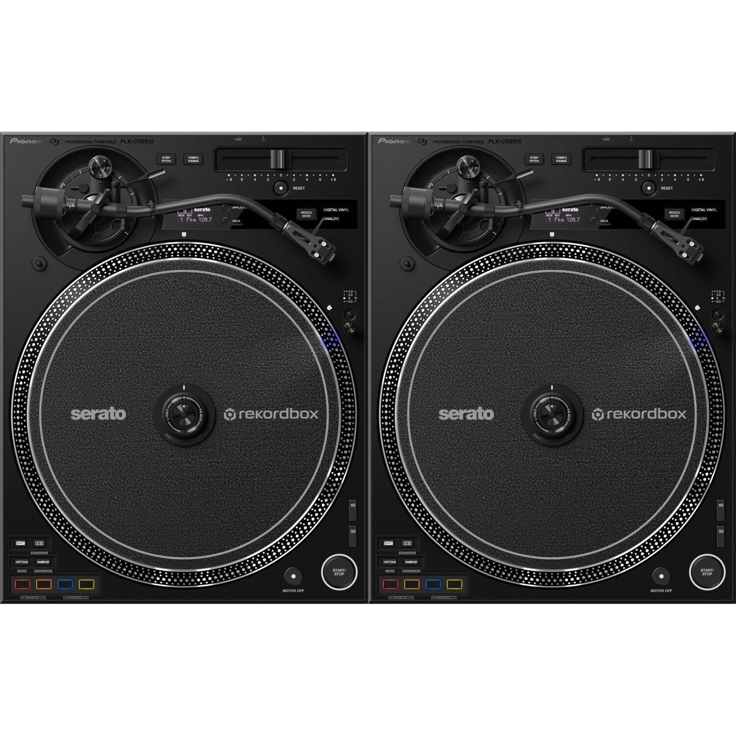 Новый гибридный проигрыватель Pioneer DJ PLX-CRSS12 с прямым приводом и DVS — пара
Новый гибридный проигрыватель Pioneer DJ PLX-CRSS12 с прямым приводом и DVS — пара