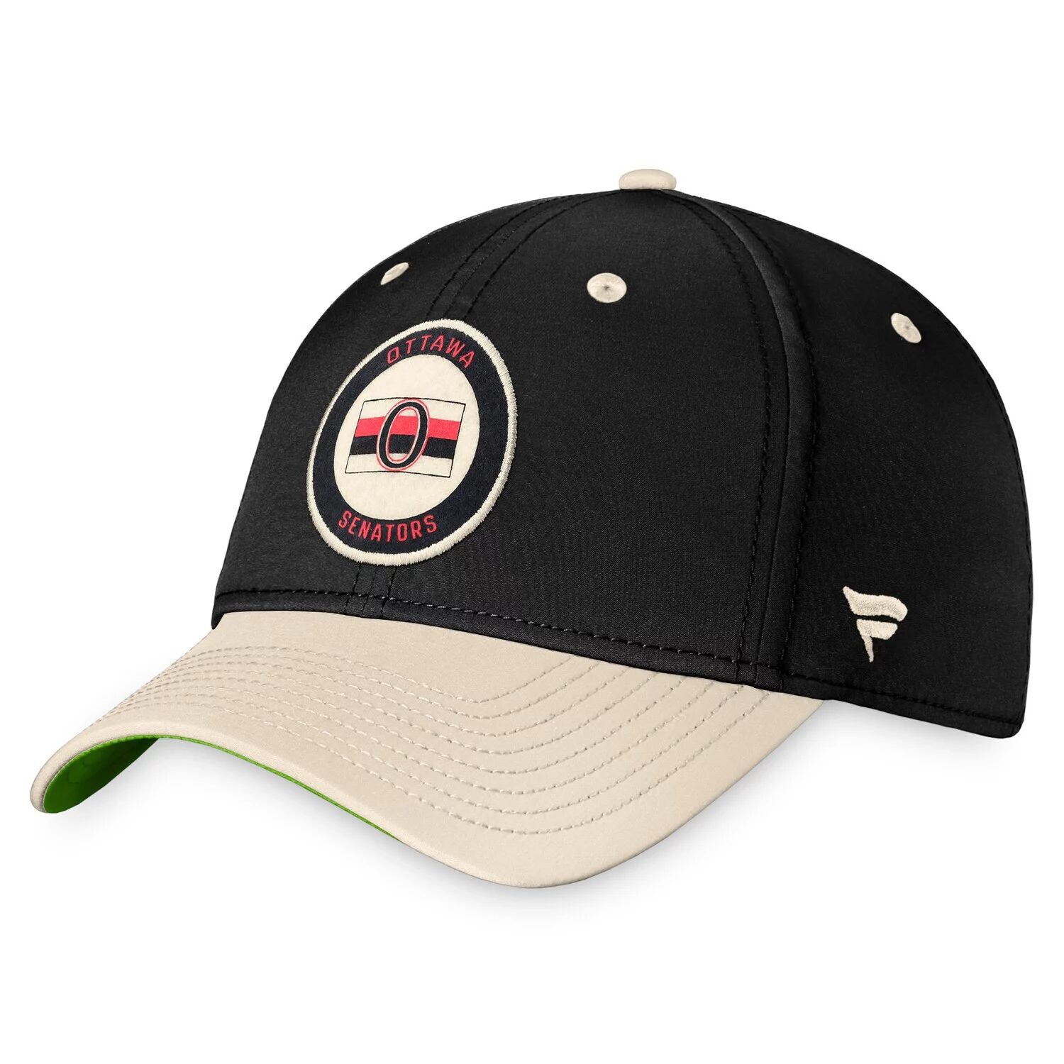 Мужская гибкая кепка в стиле ретро Fanatics черного/хаки Ottawa Senators True Classics
Мужская гибкая кепка в стиле ретро Fanatics черного/хаки Ottawa Senators True Classics