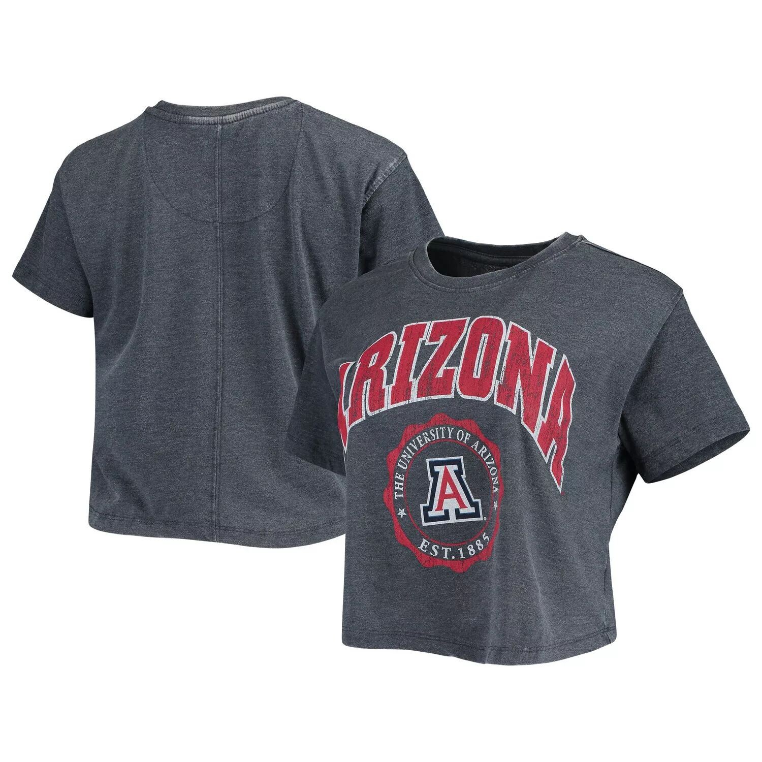 Темно-синяя женская укороченная футболка Pressbox Arizona Wildcats Edith Vintage Burnout, Синий
Темно-синяя женская укороченная футболка Pressbox Arizona Wildcats Edith Vintage Burnout, Синий