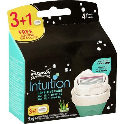 Бритвенные лезвия Wilkinson Intuition Sensitive Care, 4 шт. Wilkinson Sword
Бритвенные лезвия Wilkinson Intuition Sensitive Care, 4 шт. Wilkinson Sword