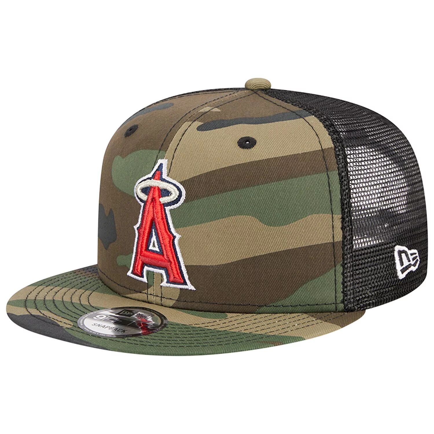 Мужская камуфляжная кепка New Era Los Angeles Angels Woodland Camo Trucker 9FIFTY Snapback
Мужская камуфляжная кепка New Era Los Angeles Angels Woodland Camo Trucker 9FIFTY Snapback