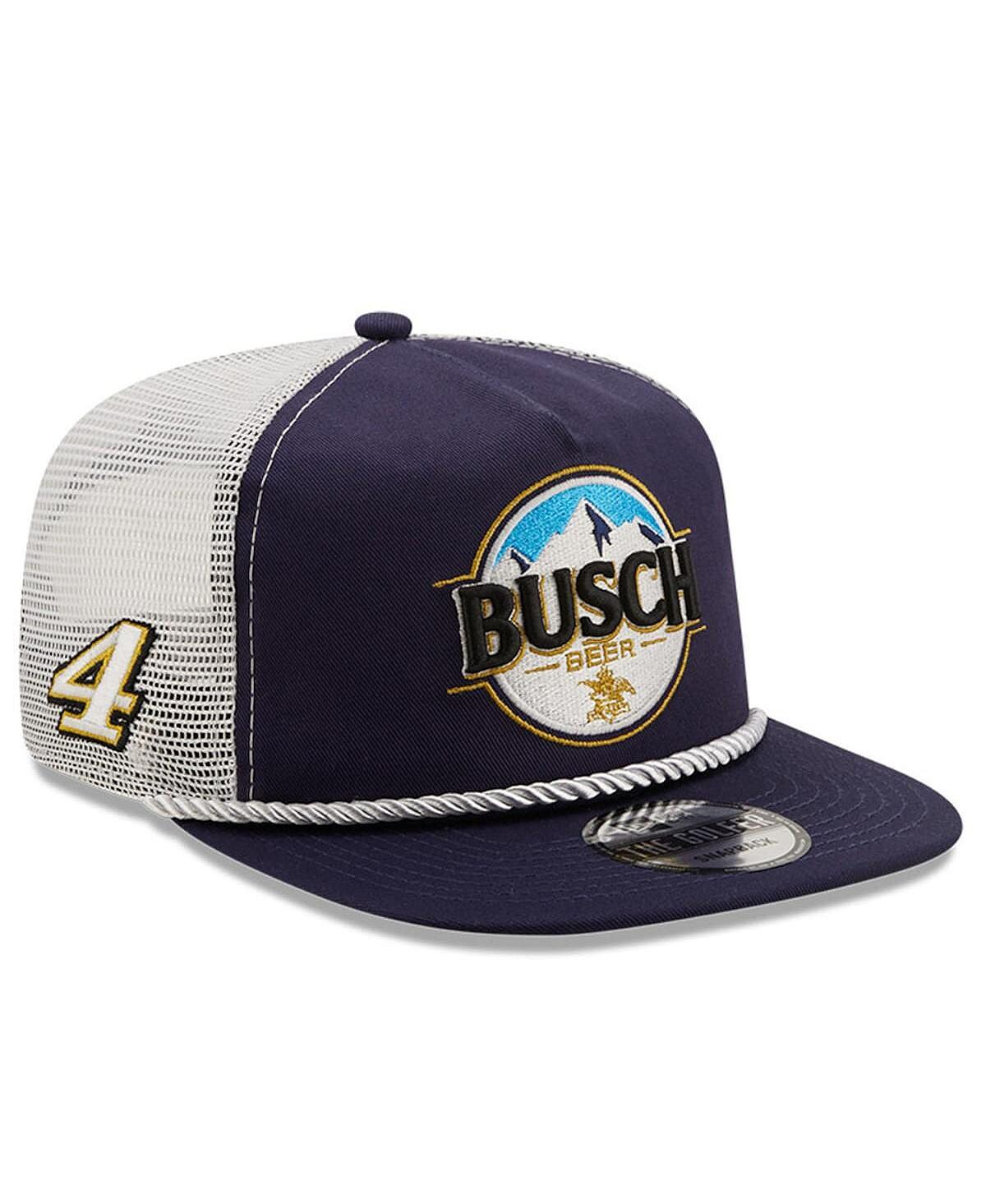 Мужская темно-синяя, белая регулируемая шляпа Kevin Harvick Golfer Snapback New Era
Мужская темно-синяя, белая регулируемая шляпа Kevin Harvick Golfer Snapback New Era