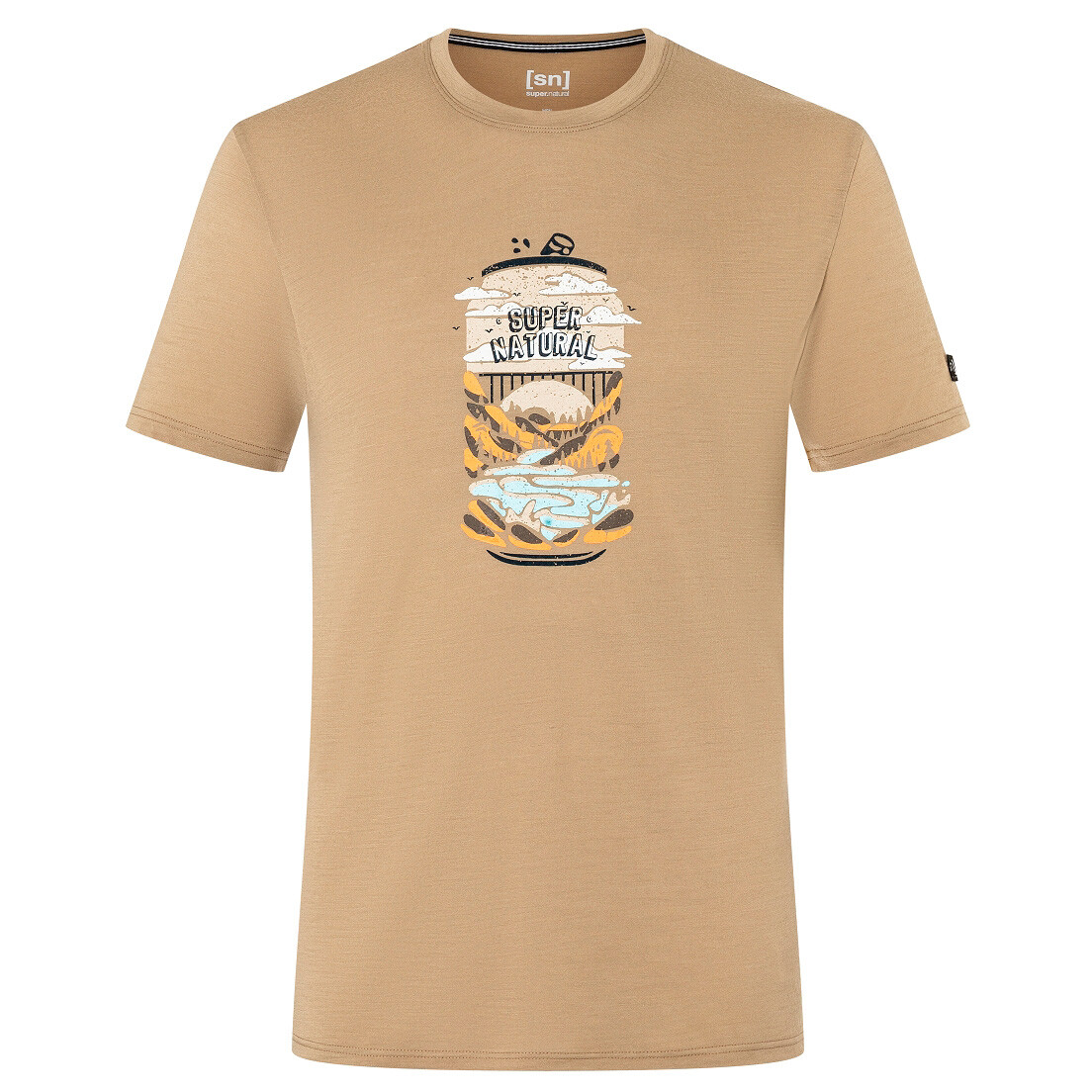Рубашка из мериноса Super Natural Yes We Canned Tee, цвет Oak/Various, Коричневый, Рубашка из мериноса Super Natural Yes We Canned Tee, цвет Oak/Various
Рубашка из мериноса Super Natural Yes We Canned Tee, цвет Oak/Various, Коричневый, Рубашка из мериноса Super Natural Yes We Canned Tee, цвет Oak/Various