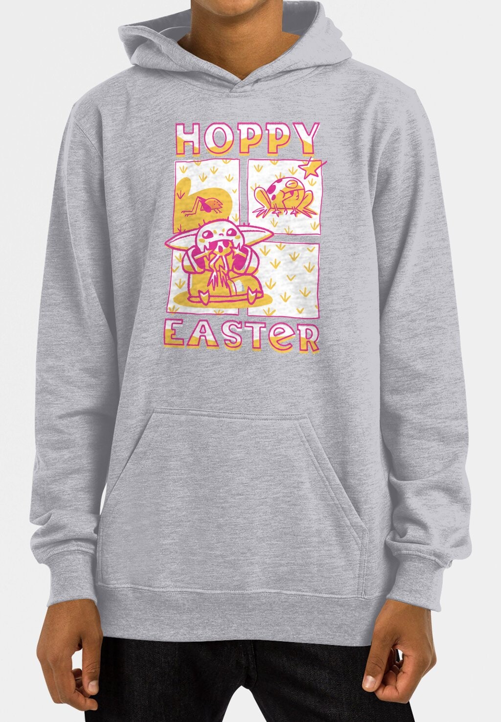 Толстовка с капюшоном STAR WARS: THE MANDALORIAN HOPPY EASTER GROGU Star Wars, цвет Mottled Light Grey
Толстовка с капюшоном STAR WARS: THE MANDALORIAN HOPPY EASTER GROGU Star Wars, цвет Mottled Light Grey