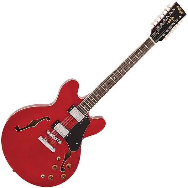 Электрогитара Vintage VSA500 ReIssued 12-String Semi Hollow Body Guitar - Cherry Red
Электрогитара Vintage VSA500 ReIssued 12-String Semi Hollow Body Guitar - Cherry Red
