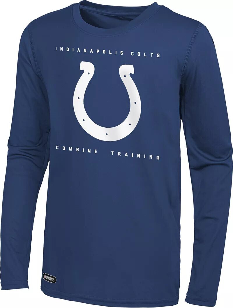 Мужская футболка Nfl Combine Joint Indianapolis Colts Side Drill с длинными рукавами
Мужская футболка Nfl Combine Joint Indianapolis Colts Side Drill с длинными рукавами