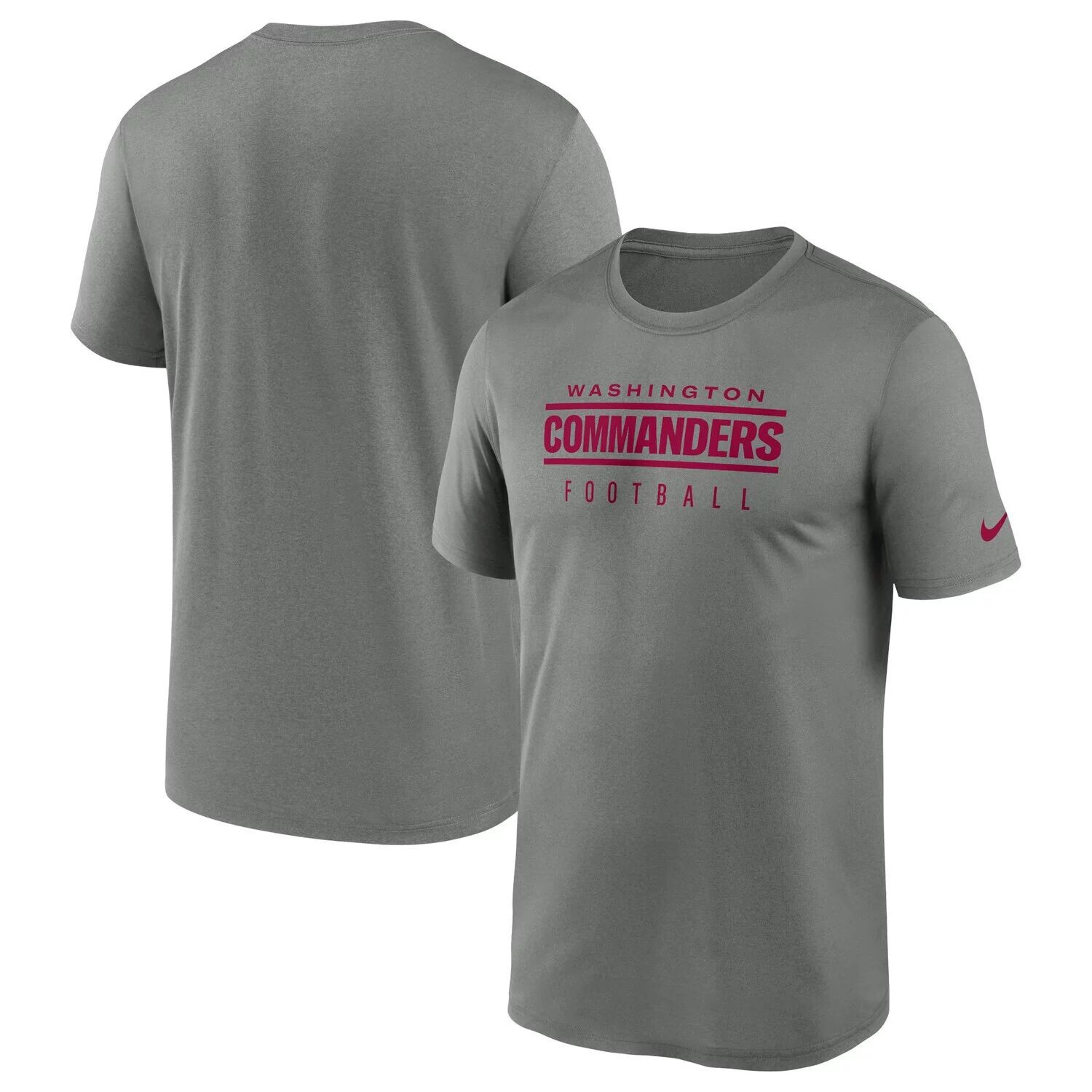 Мужская футболка Heather Grey Washington Commanders Sideline Legend Performance Nike
Мужская футболка Heather Grey Washington Commanders Sideline Legend Performance Nike