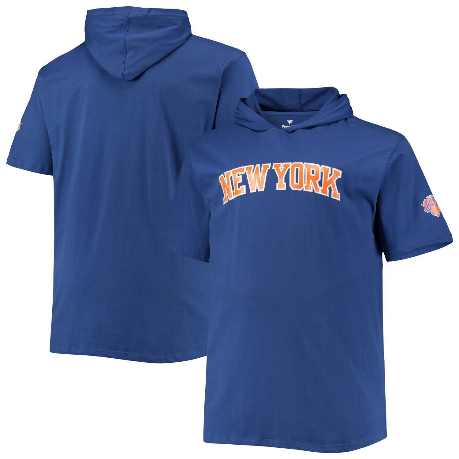 Мужской синий пуловер с капюшоном New York Knicks Big & Tall 2-Hit с короткими рукавами
Мужской синий пуловер с капюшоном New York Knicks Big & Tall 2-Hit с короткими рукавами