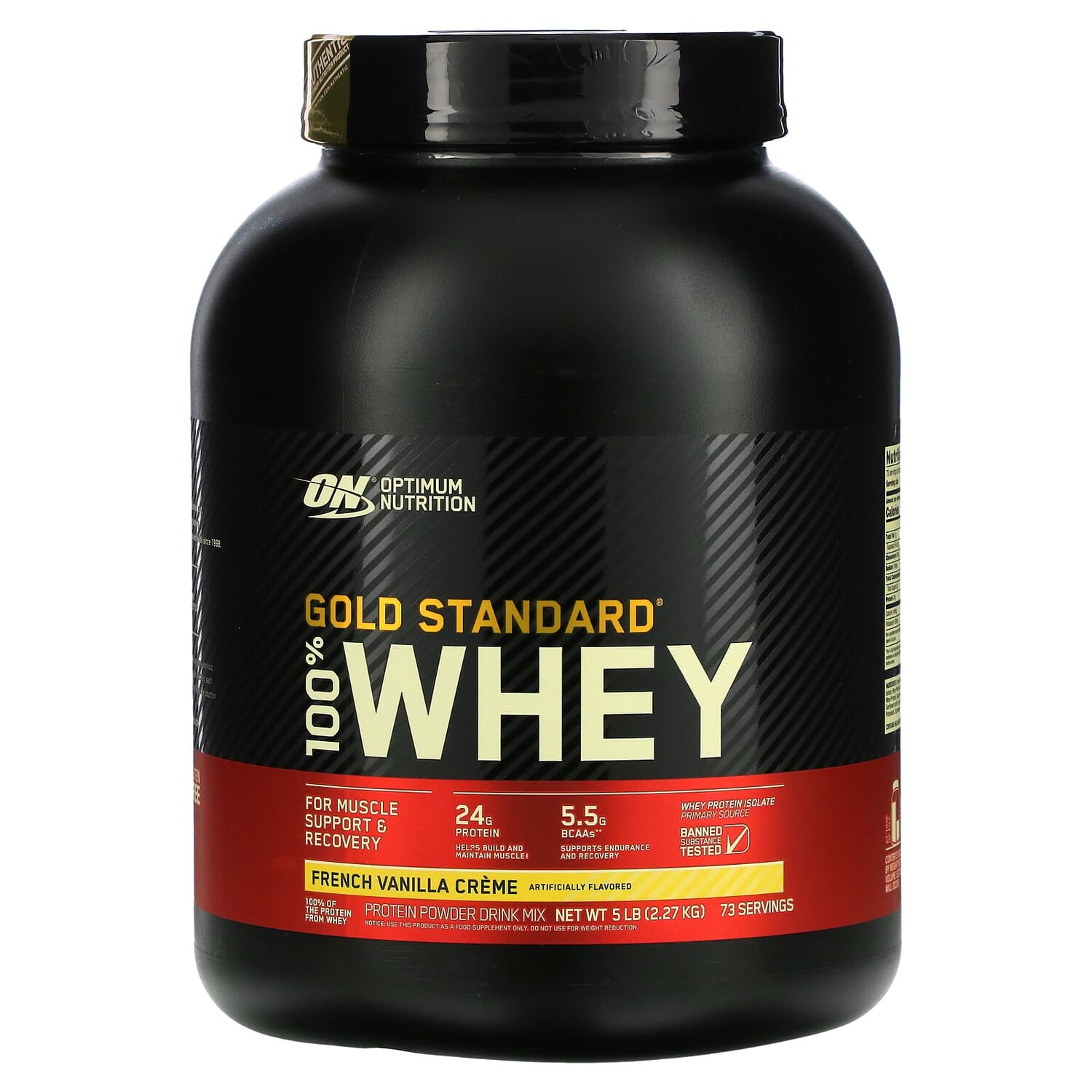Gold Standard 100% Whey, сывороточный протеин, французский ванильный крем, 2,27 кг (5 фунтов), Optimum Nutrition
Gold Standard 100% Whey, сывороточный протеин, французский ванильный крем, 2,27 кг (5 фунтов), Optimum Nutrition