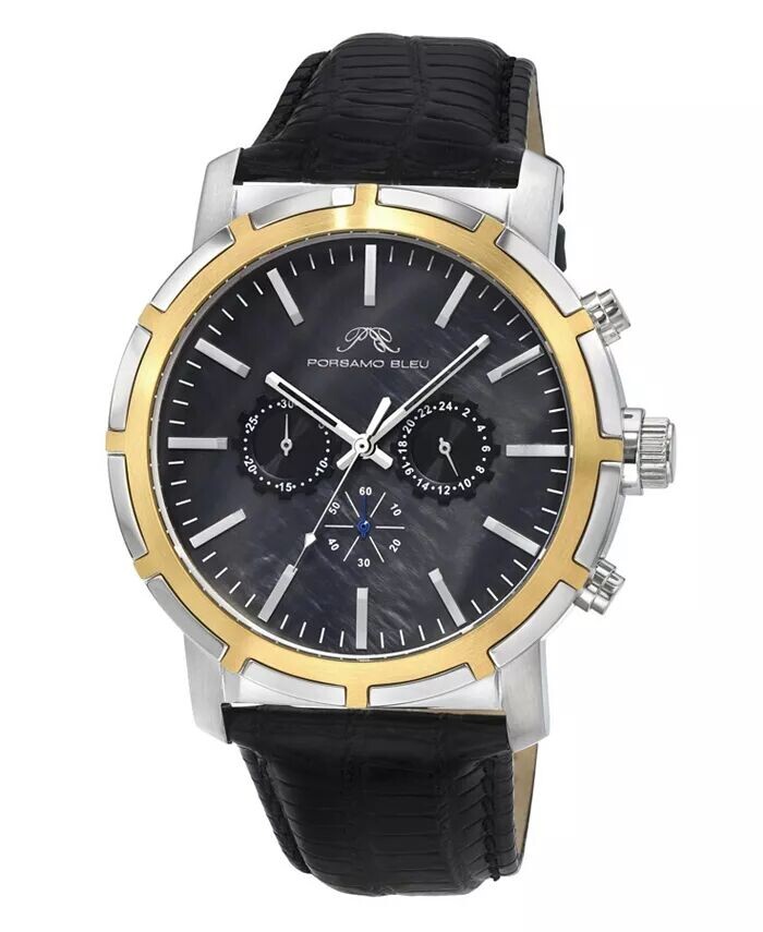 Двухцветные и черные мужские часы NYC Chrono из натуральной кожи 1281DNYL Porsamo Bleu, черный
Двухцветные и черные мужские часы NYC Chrono из натуральной кожи 1281DNYL Porsamo Bleu, черный