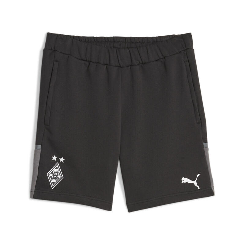 Мужские повседневные шорты Borussia Mönchengladbach PUMA черные на плоской подошве среднего серого цвета
Мужские повседневные шорты Borussia Mönchengladbach PUMA черные на плоской подошве среднего серого цвета