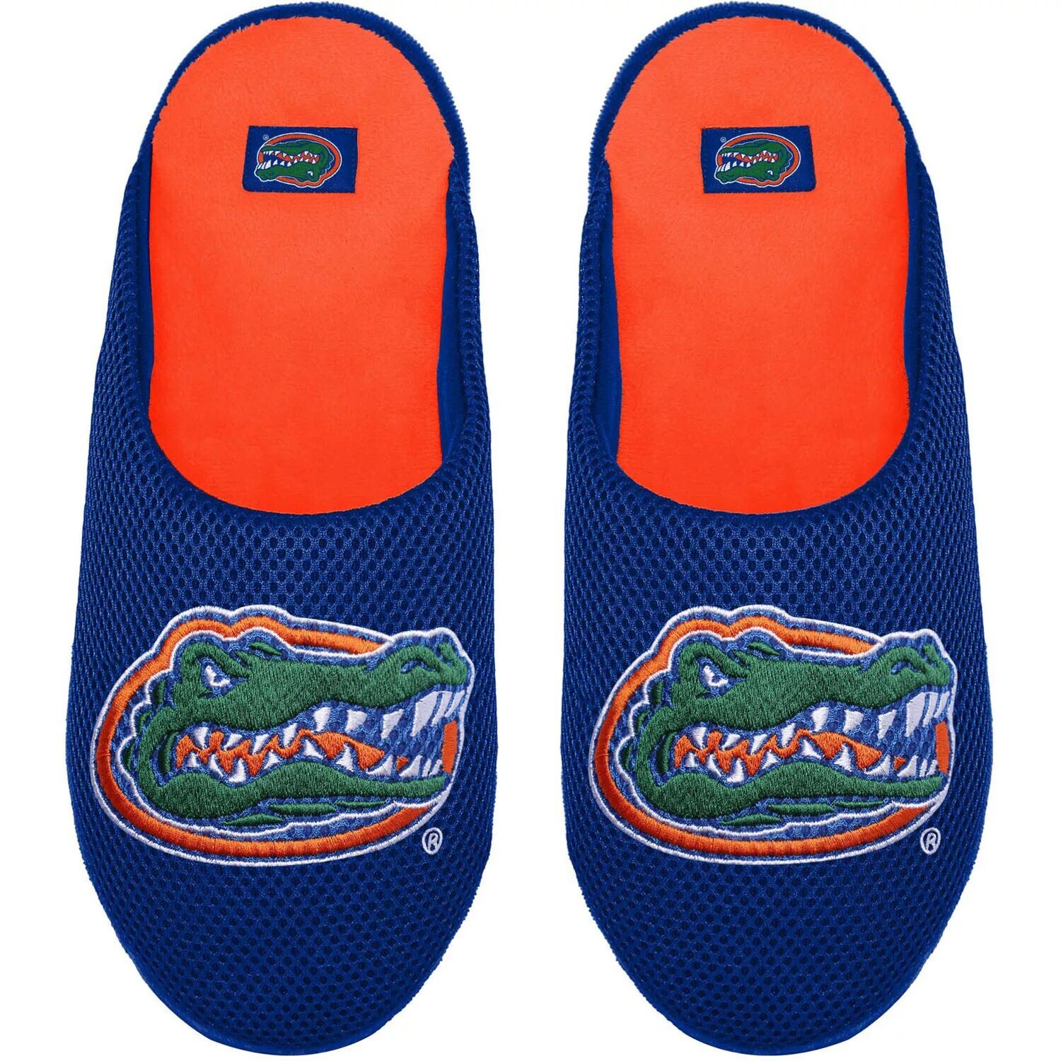 Молодежные тапочки из сетки с цветными блоками и большим логотипом FOCO Florida Gators Unbranded
Молодежные тапочки из сетки с цветными блоками и большим логотипом FOCO Florida Gators Unbranded