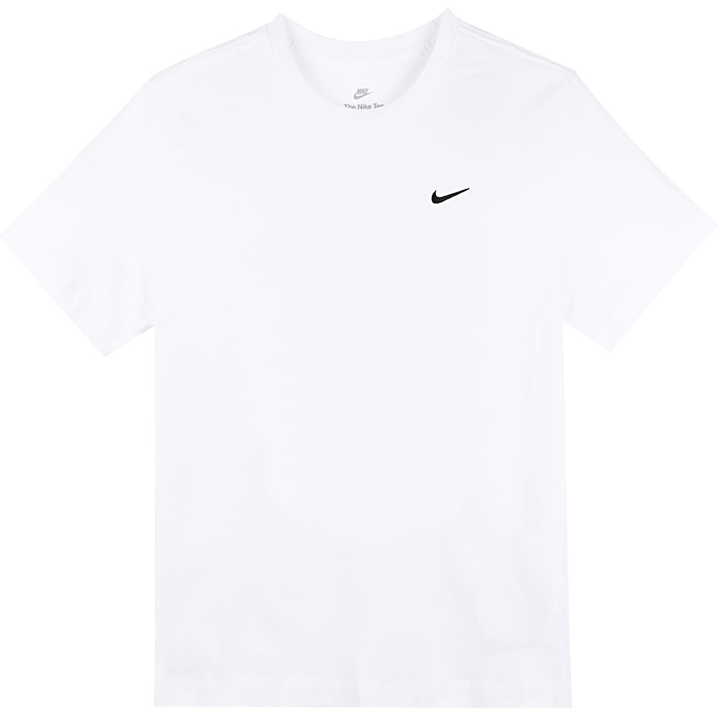 Футболка унисекс белая Nike, белый 
Футболка унисекс белая Nike, белый