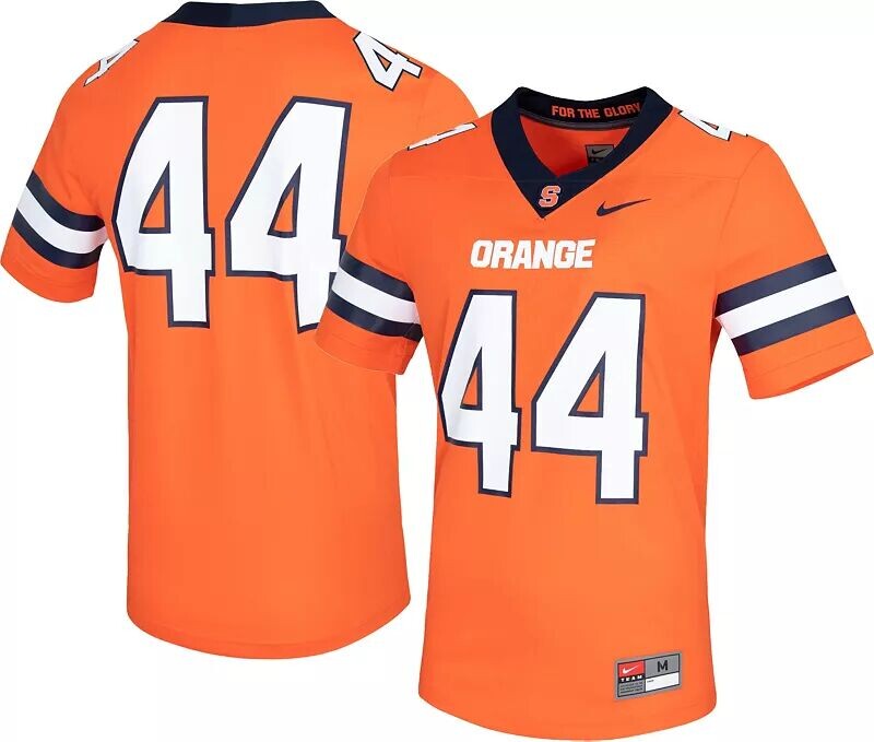 Мужское футбольное джерси Nike Syracuse Orange #44 Orange Untouchable Game
Мужское футбольное джерси Nike Syracuse Orange #44 Orange Untouchable Game