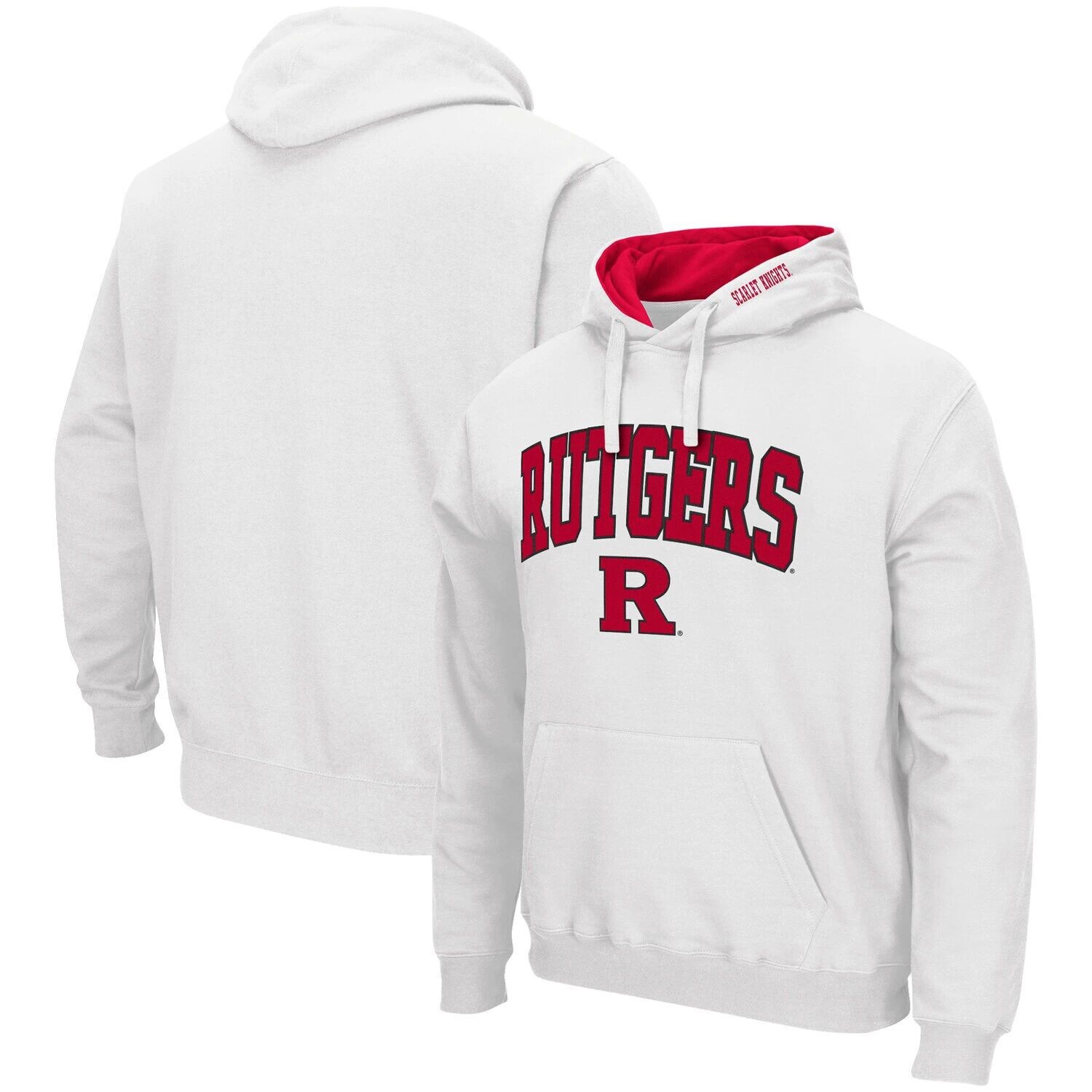 Мужской белый пуловер с капюшоном Rutgers Scarlet Knights Arch & Logo 3.0 Colosseum
Мужской белый пуловер с капюшоном Rutgers Scarlet Knights Arch & Logo 3.0 Colosseum