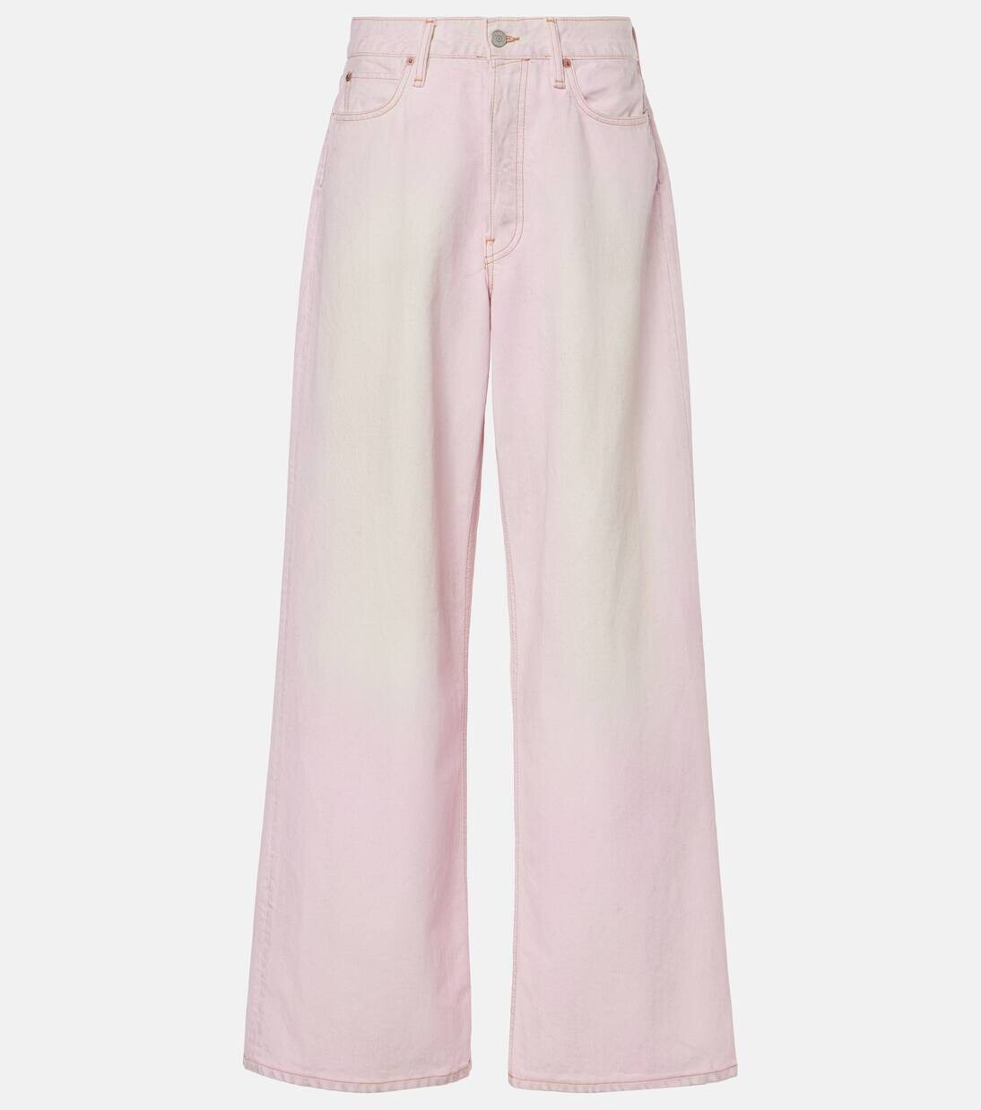 Джинсы широкого кроя с низкой посадкой и выцветшим эффектом Acne Studios, цвет pale pink
Джинсы широкого кроя с низкой посадкой и выцветшим эффектом Acne Studios, цвет pale pink