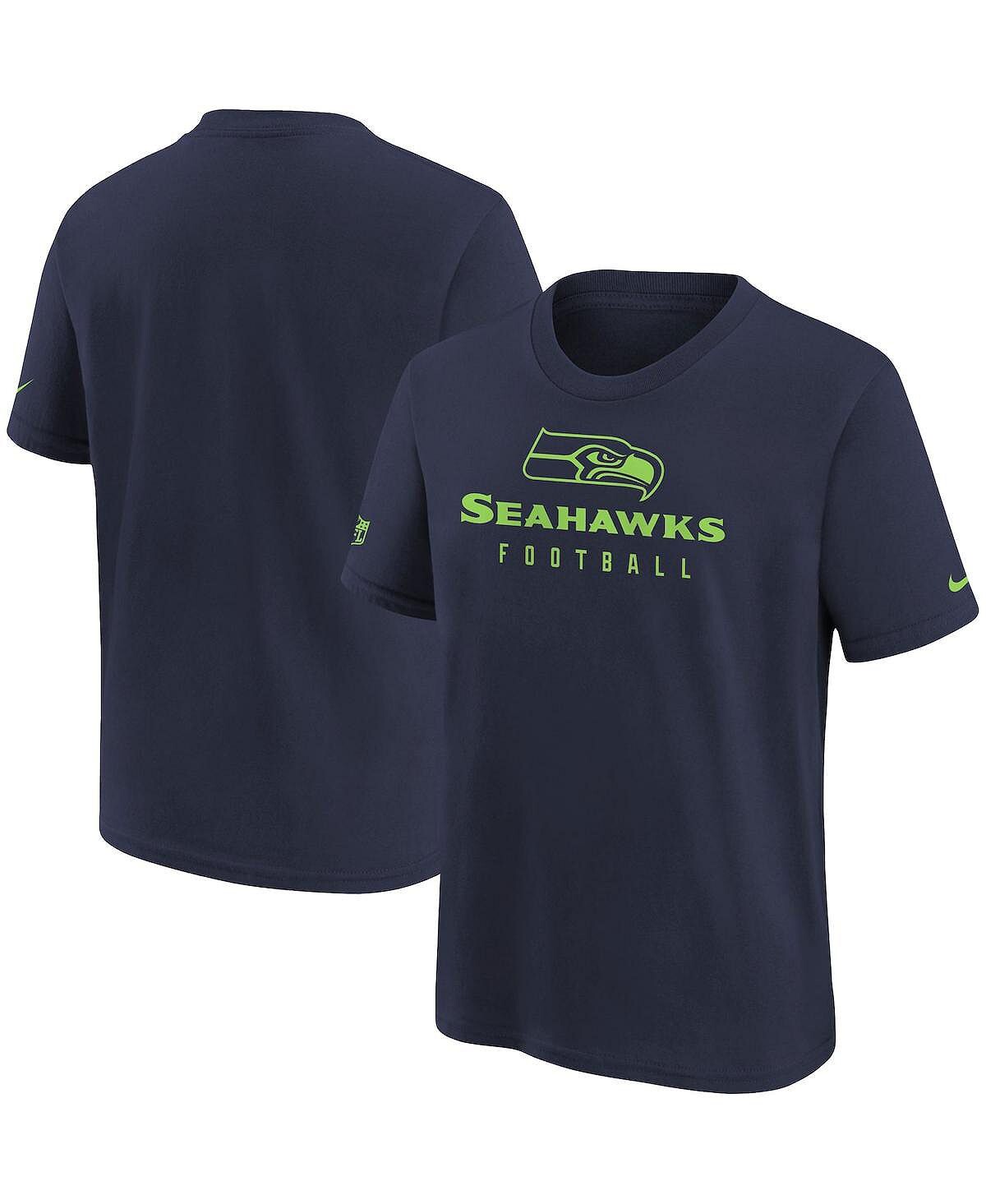 Темно-синяя футболка Big Boys College Seattle Seahawks Sideline Legend Performance Nike
Темно-синяя футболка Big Boys College Seattle Seahawks Sideline Legend Performance Nike